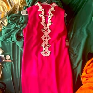 Vince Camuto ‘Hot Pink’ Shift Dress size 10